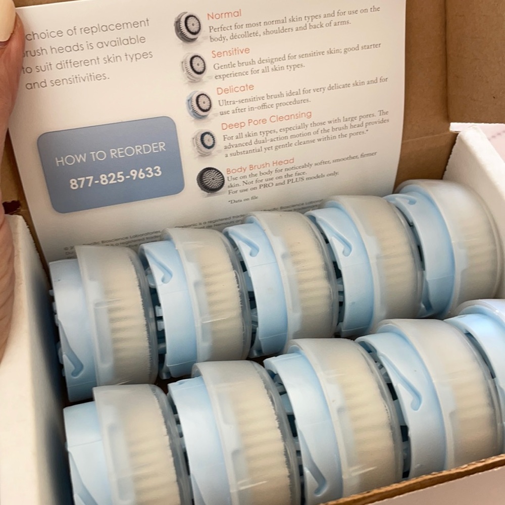 Clarisonic replacement brush heads -Delicate